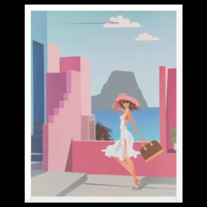 ilustración muralla roja calpe