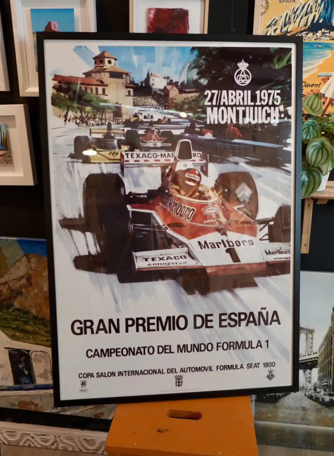 Muestras de molduras para marcos a medida