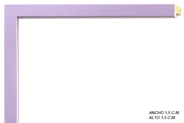 Moldura violeta de la colección infantil para marcos de cuadros, perfil de bloque, ref. 66242886