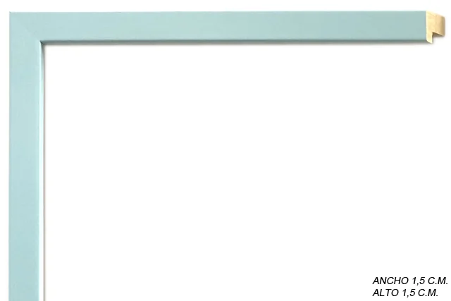 Moldura azul de la colección infantil para marcos de cuadros, ref. 66242887