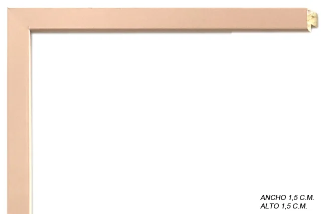 Moldura rosa de la colección infantil para marcos de cuadros, perfil de bloque, ref. 66242889